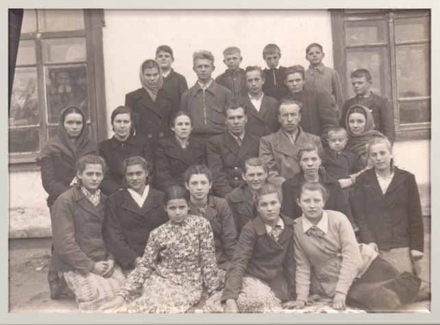 Учителя Серетинской школы, 1954 год